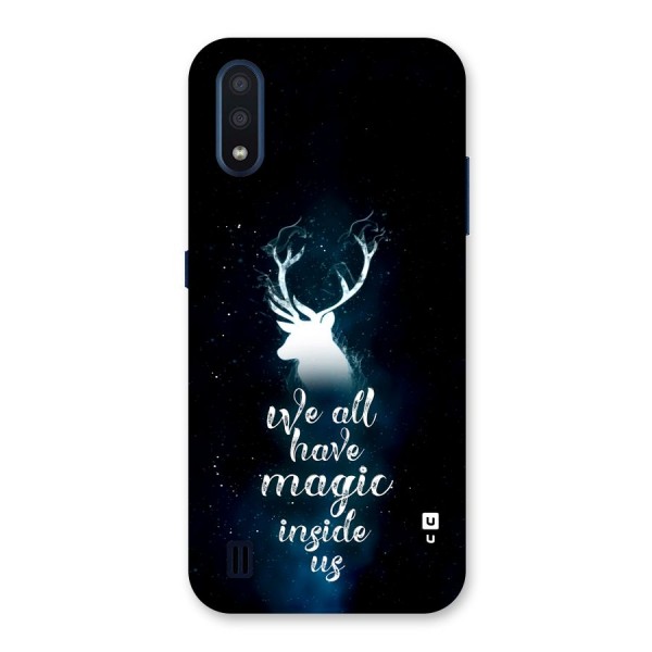 Magic Inside Back Case for Galaxy M01