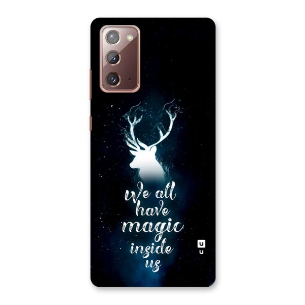 Magic Inside Back Case for Galaxy Note 20