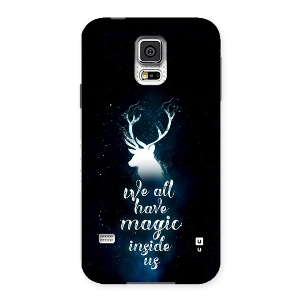 Magic Inside Back Case for Galaxy S5