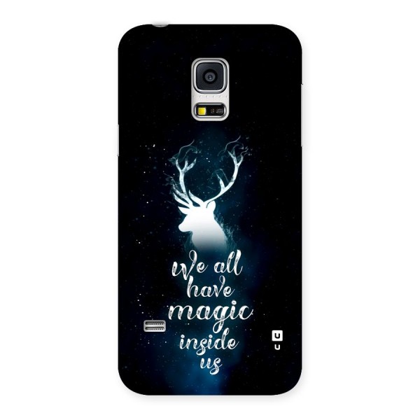 Magic Inside Back Case for Galaxy S5 Mini