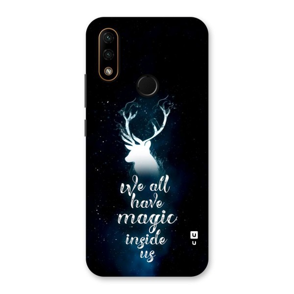 Magic Inside Back Case for Lenovo A6 Note