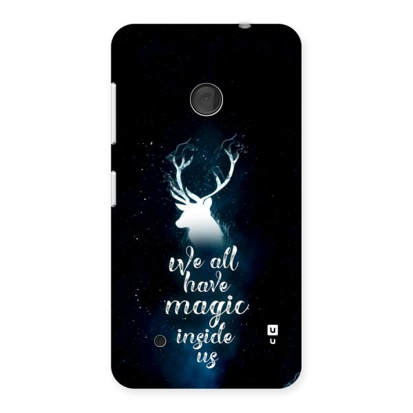 Magic Inside Back Case for Lumia 530