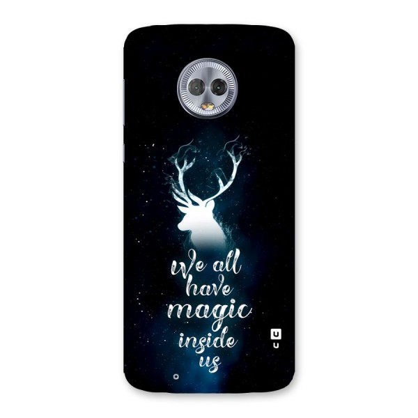 Magic Inside Back Case for Moto G6