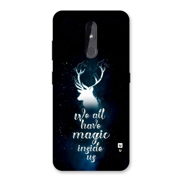 Magic Inside Back Case for Nokia 3.2