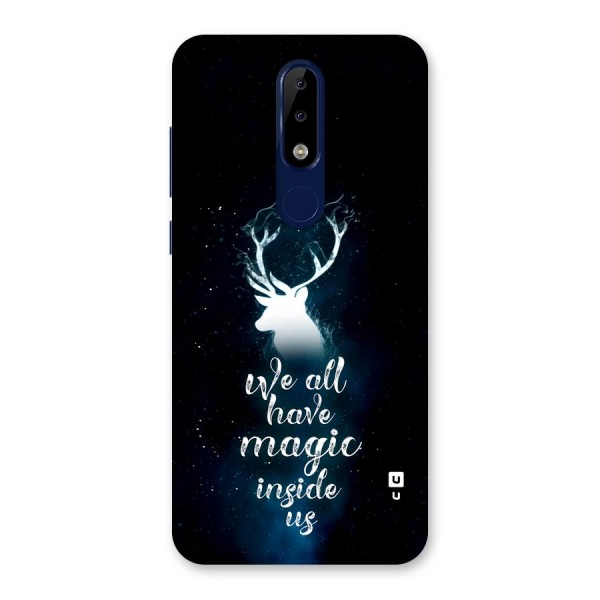 Magic Inside Back Case for Nokia 5.1 Plus