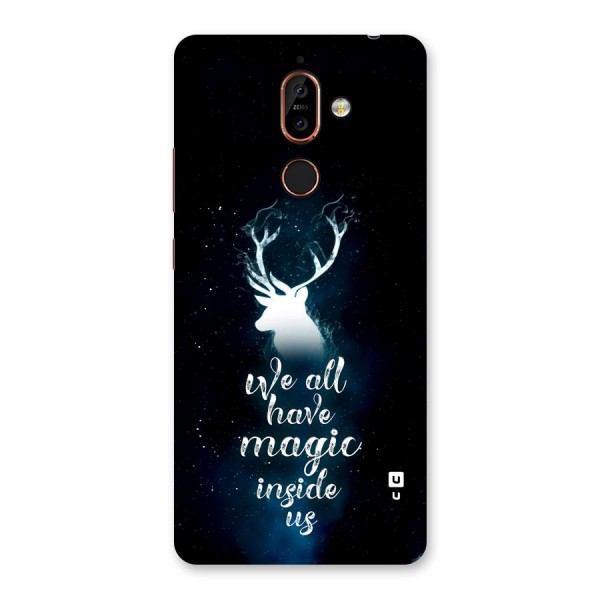 Magic Inside Back Case for Nokia 7 Plus