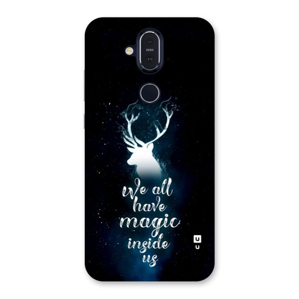 Magic Inside Back Case for Nokia 8.1