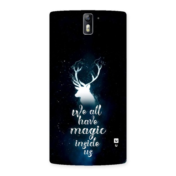 Magic Inside Back Case for OnePlus One