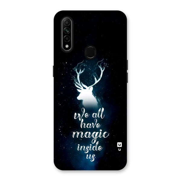 Magic Inside Back Case for Oppo A31