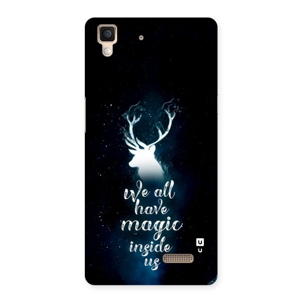 Magic Inside Back Case for Oppo R7