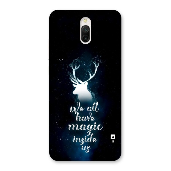 Magic Inside Back Case for Redmi 8A Dual