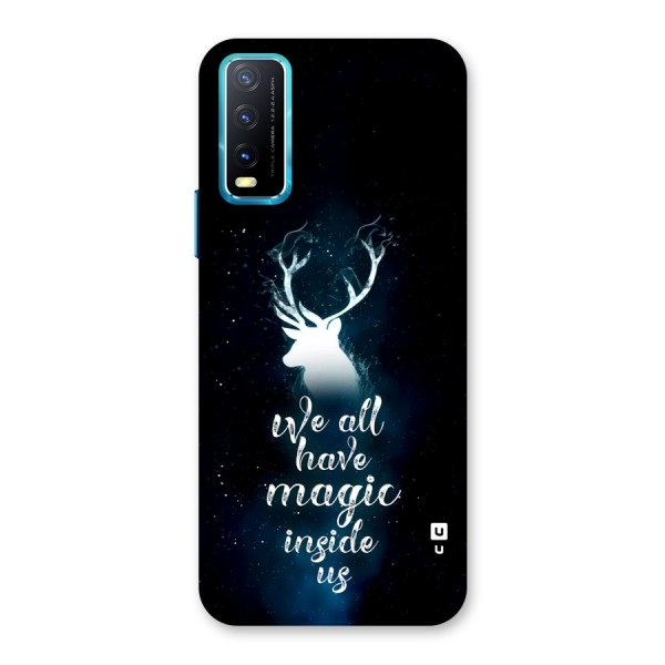 Magic Inside Back Case for Vivo Y12s