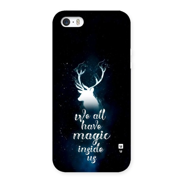 Magic Inside Back Case for iPhone 5 5s