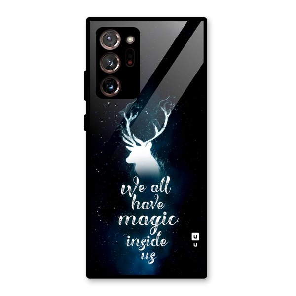 Magic Inside Glass Back Case for Galaxy Note 20 Ultra