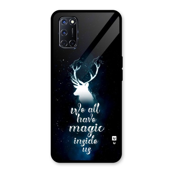 Magic Inside Glass Back Case for Oppo A52