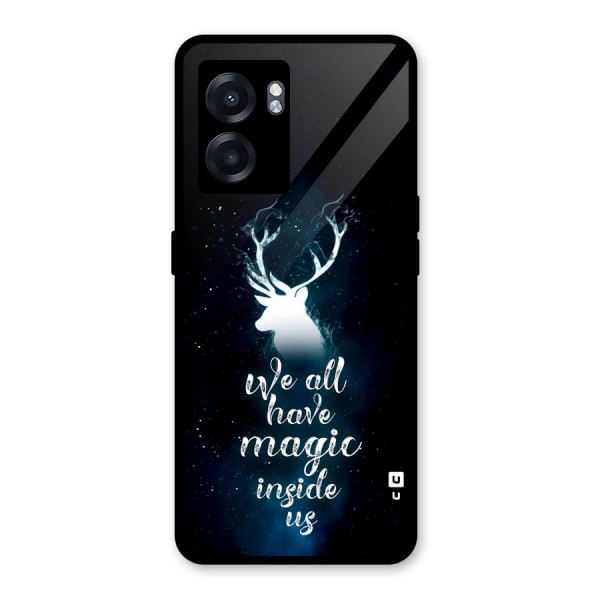 Magic Inside Glass Back Case for Oppo K10 (5G)