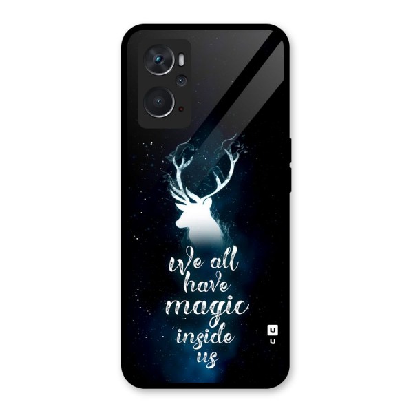 Magic Inside Glass Back Case for Oppo K10 4G