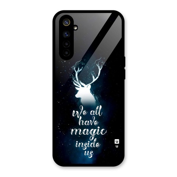 Magic Inside Glass Back Case for Realme 6