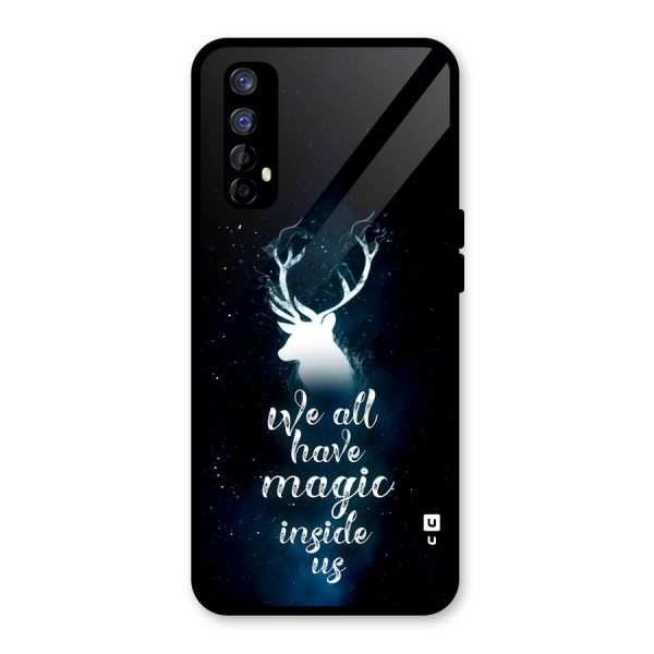 Magic Inside Glass Back Case for Realme 7