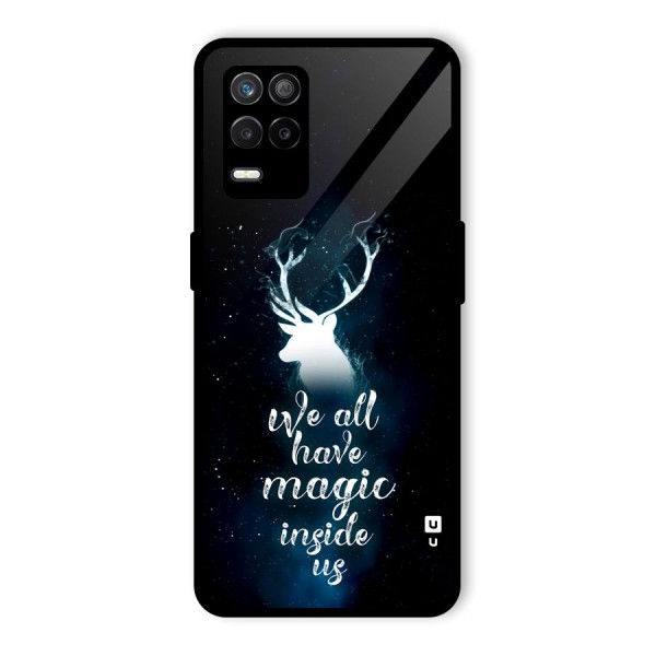 Magic Inside Glass Back Case for Realme 9 5G