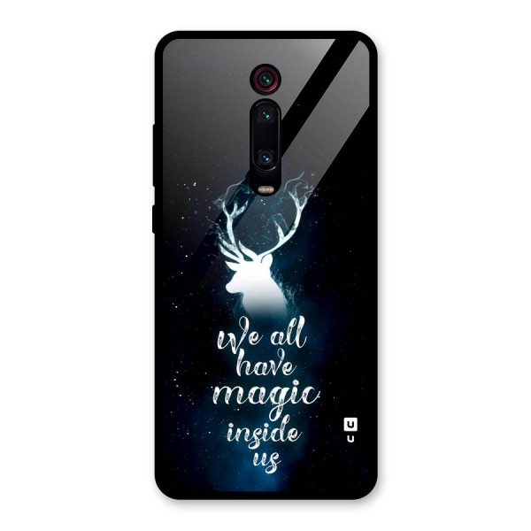 Magic Inside Glass Back Case for Redmi K20 Pro