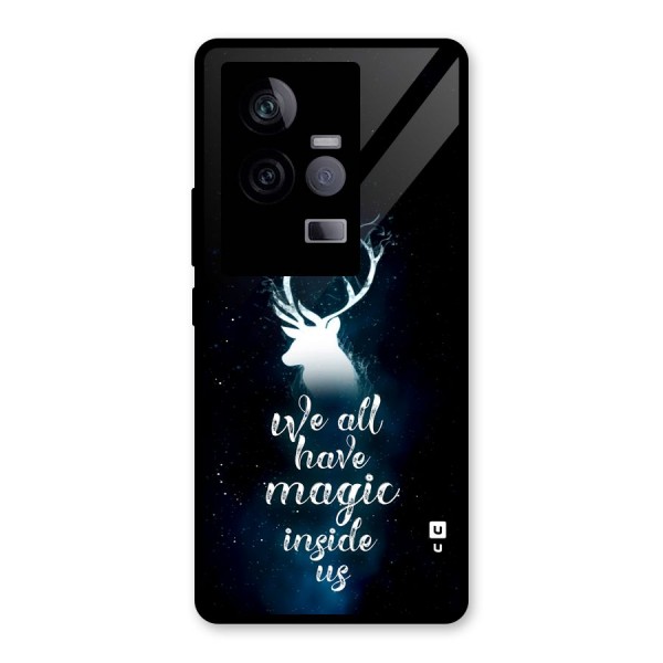 Magic Inside Glass Back Case for Vivo iQOO 11 5G