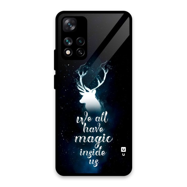 Magic Inside Glass Back Case for Xiaomi 11i HyperCharge 5G