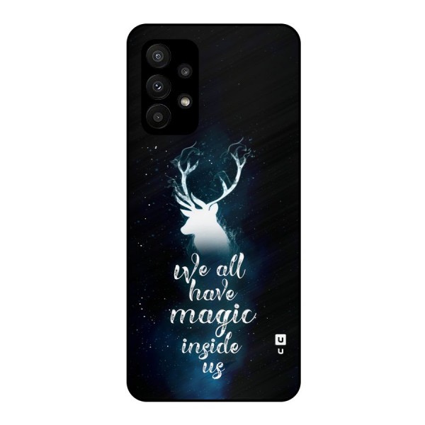 Magic Inside Metal Back Case for Galaxy A23