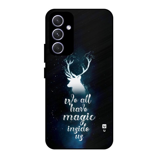 Magic Inside Metal Back Case for Galaxy A54