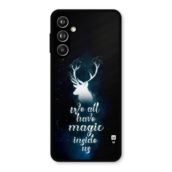 Magic Inside Metal Back Case for Galaxy F54