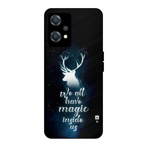 Magic Inside Metal Back Case for OnePlus Nord CE 2 Lite 5G