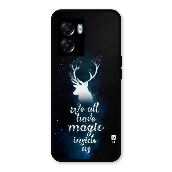 Magic Inside Metal Back Case for Oppo K10 (5G)