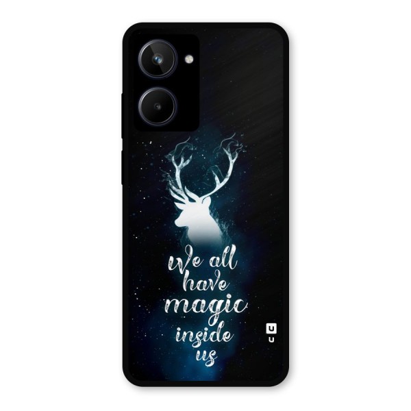 Magic Inside Metal Back Case for Realme 10