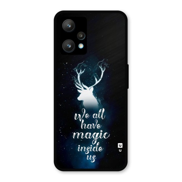 Magic Inside Metal Back Case for Realme 9