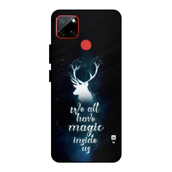 Magic Inside Metal Back Case for Realme C12