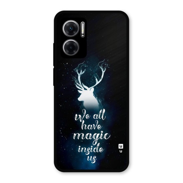 Magic Inside Metal Back Case for Redmi 11 Prime 5G