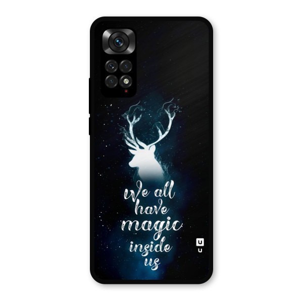 Magic Inside Metal Back Case for Redmi Note 11