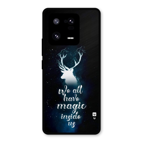 Magic Inside Metal Back Case for Xiaomi 13 Pro