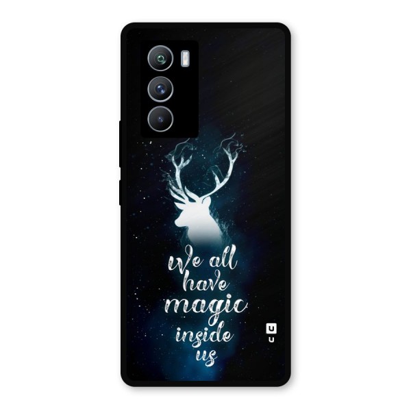 Magic Inside Metal Back Case for iQOO 9 SE