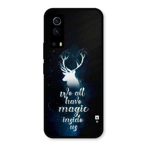 Magic Inside Metal Back Case for iQOO Z3