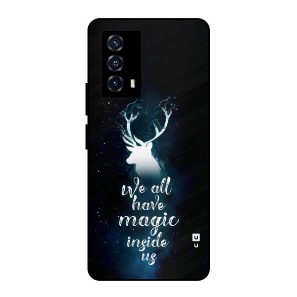 Magic Inside Metal Back Case for iQOO Z5