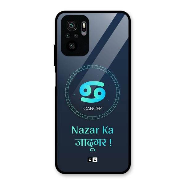 Magical Cancer Glass Back Case for Redmi Note 10