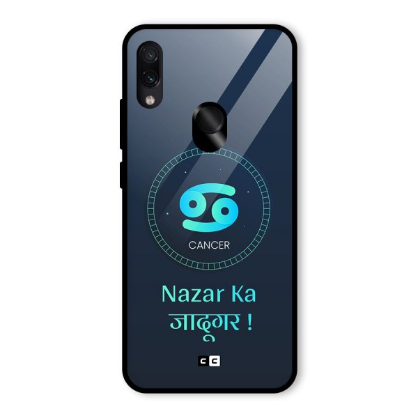 Magical Cancer Glass Back Case for Redmi Note 7S
