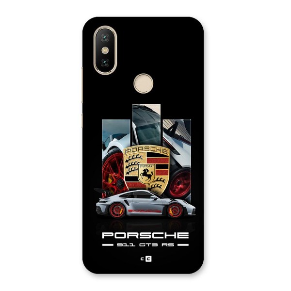 Magnificent Supercar Back Case for Mi A2