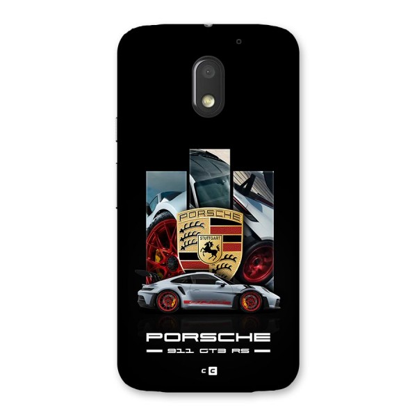 Magnificent Supercar Back Case for Moto E3 Power