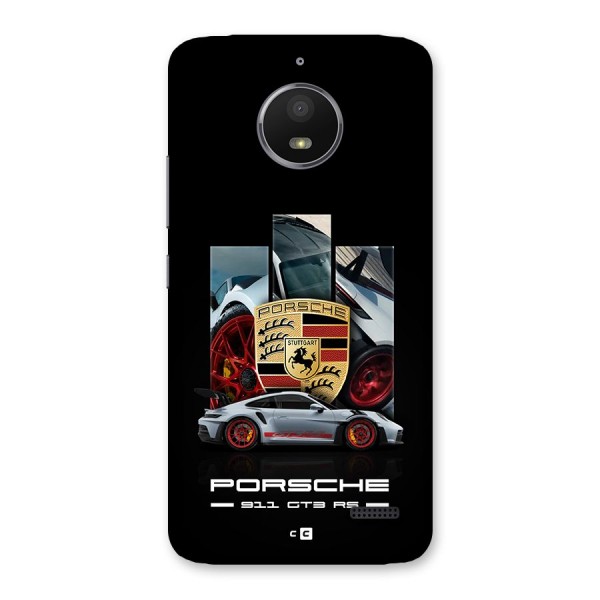 Magnificent Supercar Back Case for Moto E4