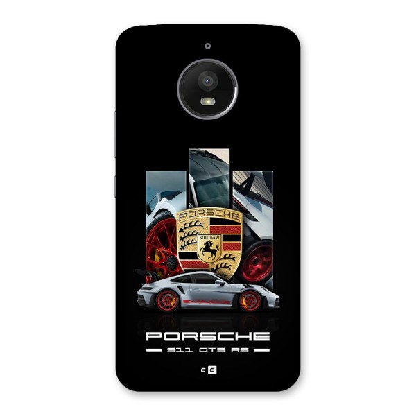 Magnificent Supercar Back Case for Moto E4 Plus