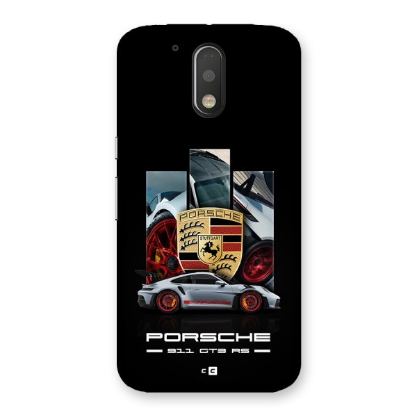 Magnificent Supercar Back Case for Moto G4 Plus