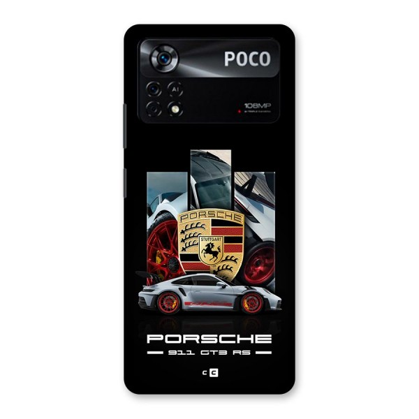 Magnificent Supercar Back Case for Poco X4 Pro 5G