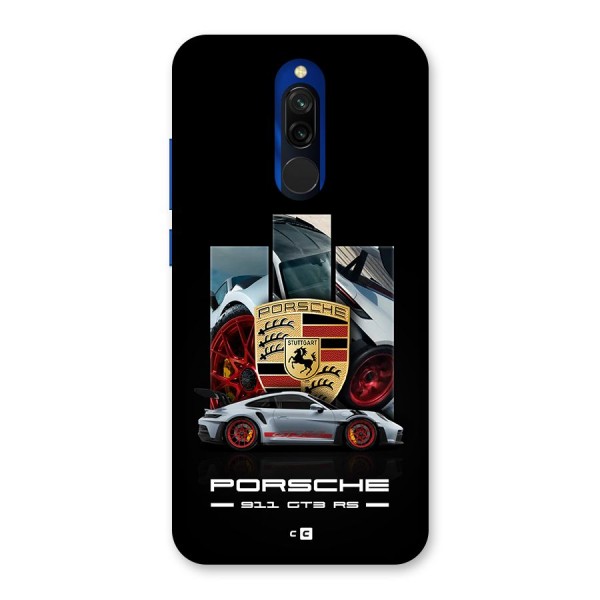 Magnificent Supercar Back Case for Redmi 8